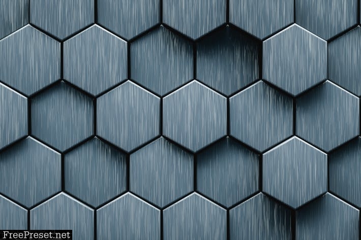 Hexagonal abstract background 9WA9HT3