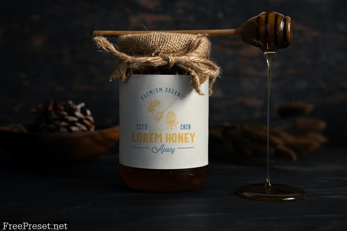 Download Honey Jar Mockup 9lrl2ls