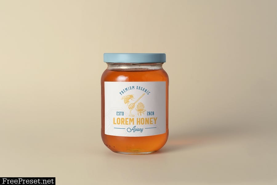 Honey Jar Mockup AX3PUXR