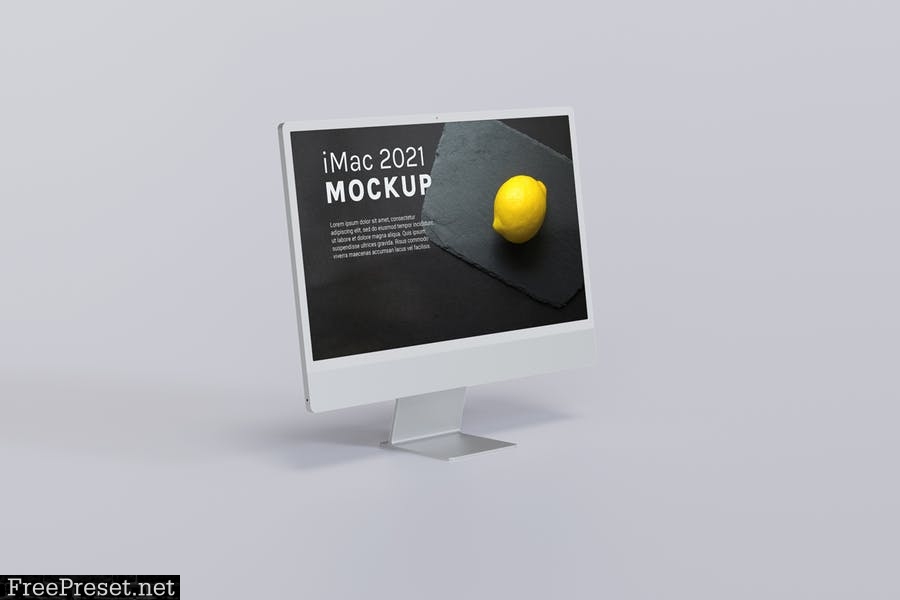 iMac 2021 Mockup CVS8Q7R