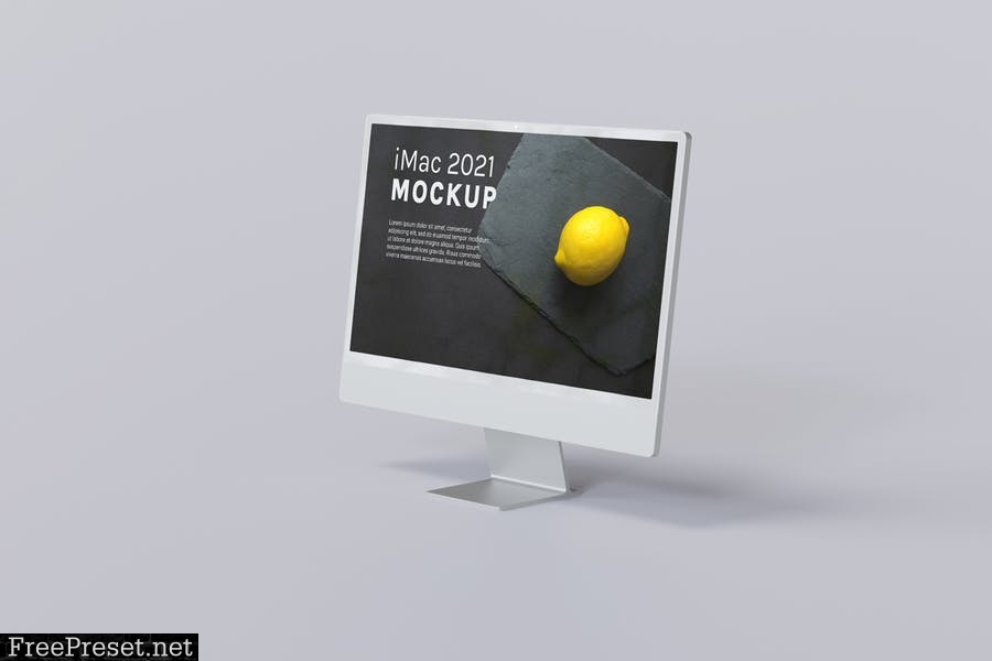 iMac 2021 Mockup CVS8Q7R