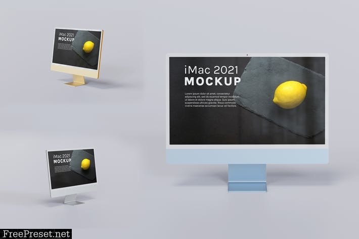 iMac 2021 Mockup CVS8Q7R