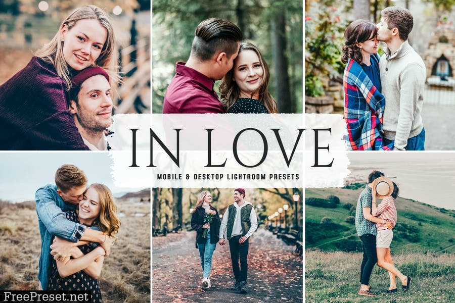 In Love Mobile & Desktop Lightroom Presets