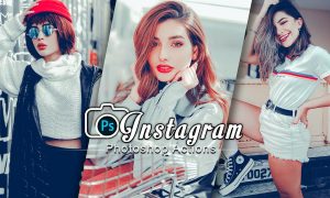 Instagram Fashion Mood Photoshop Actions