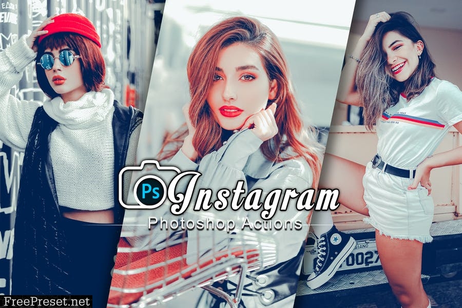 Instagram Fashion Mood Photoshop Actions