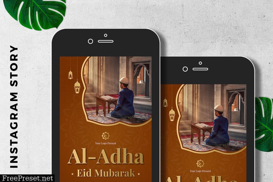 Instagram Story EID al-Adha Mubarak ZV2J3XR
