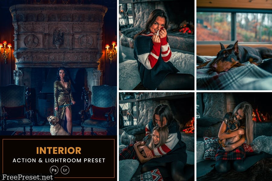 Interiot Photography Photoshop Action & Lightrom