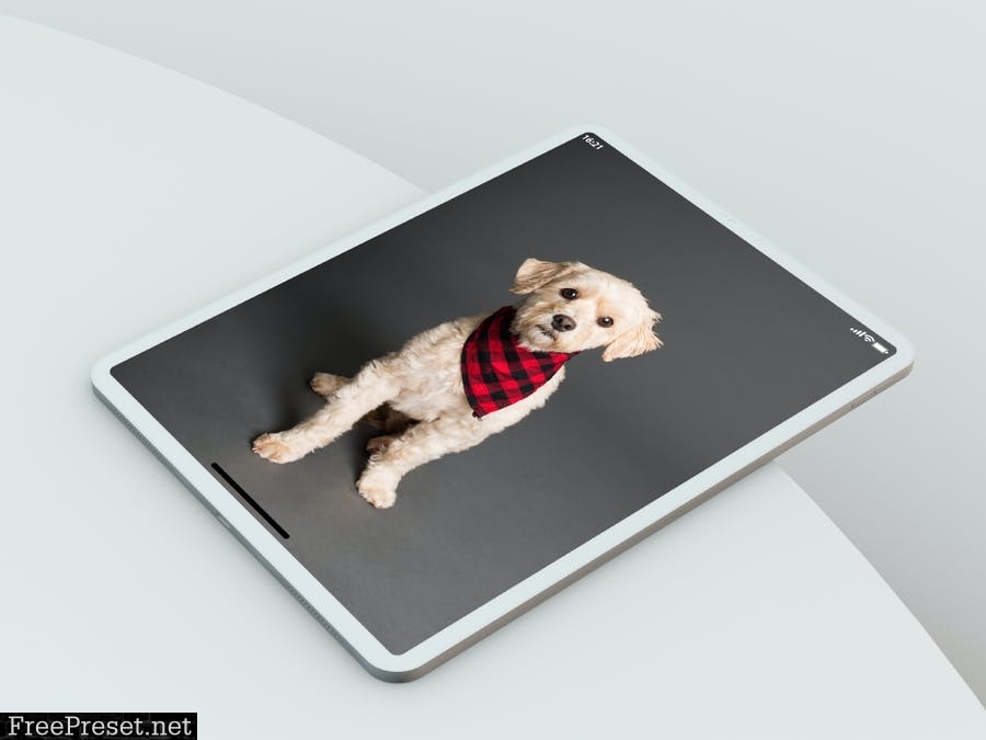 iPad White & Black Tablet PSD Mock-ups