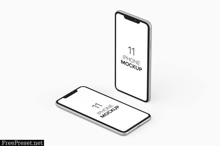 iPhone 11 Mockup LLCYSAU