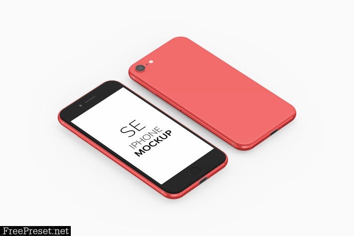 iPhone SE Mockup UPMKTGV