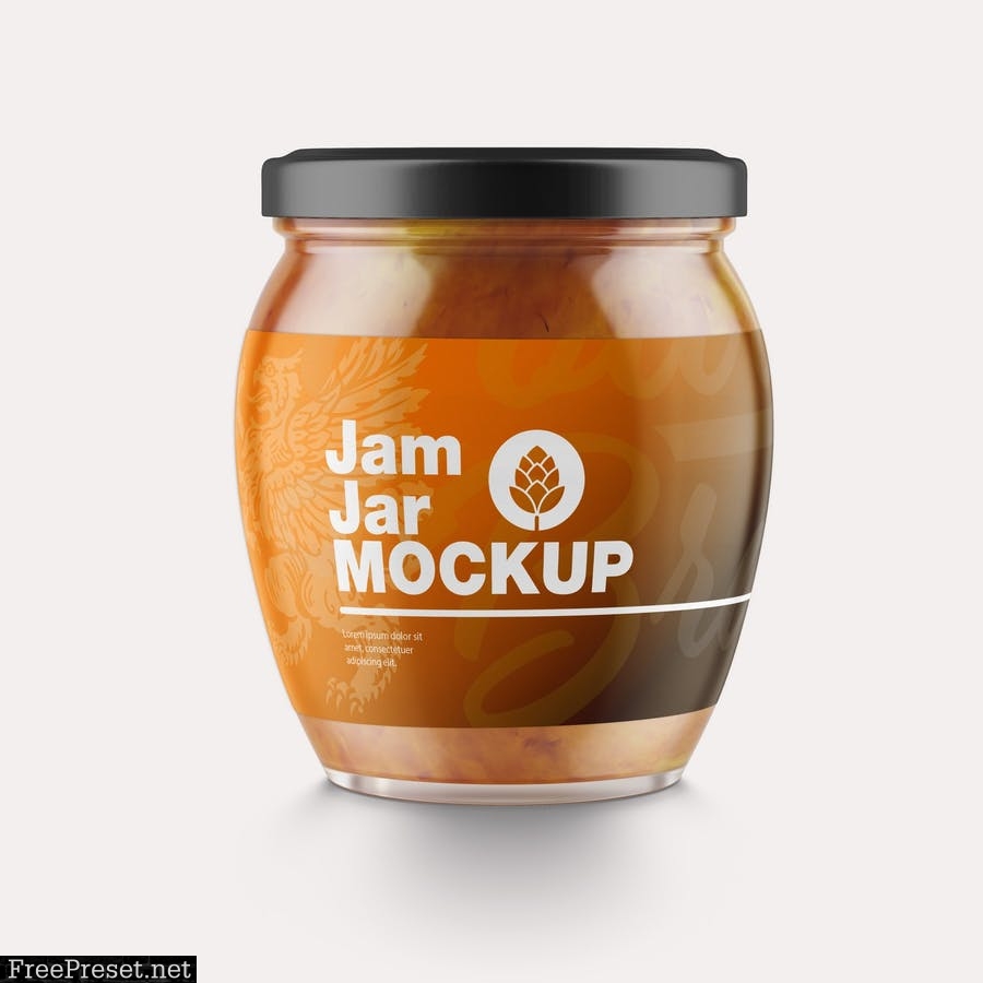 Jam Jar Mockup SVVQW4X