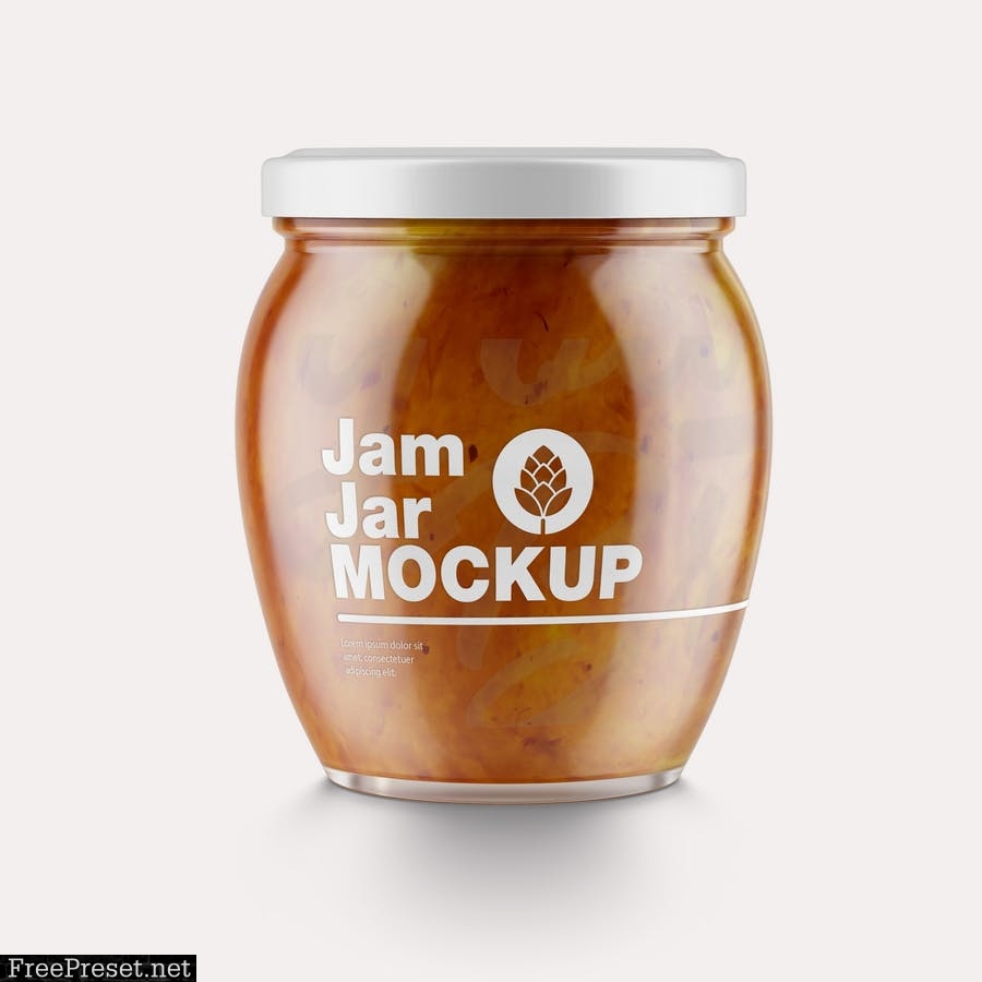 Jam Jar Mockup SVVQW4X