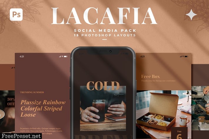 Lacafia Social Media Template 9ZPEATK