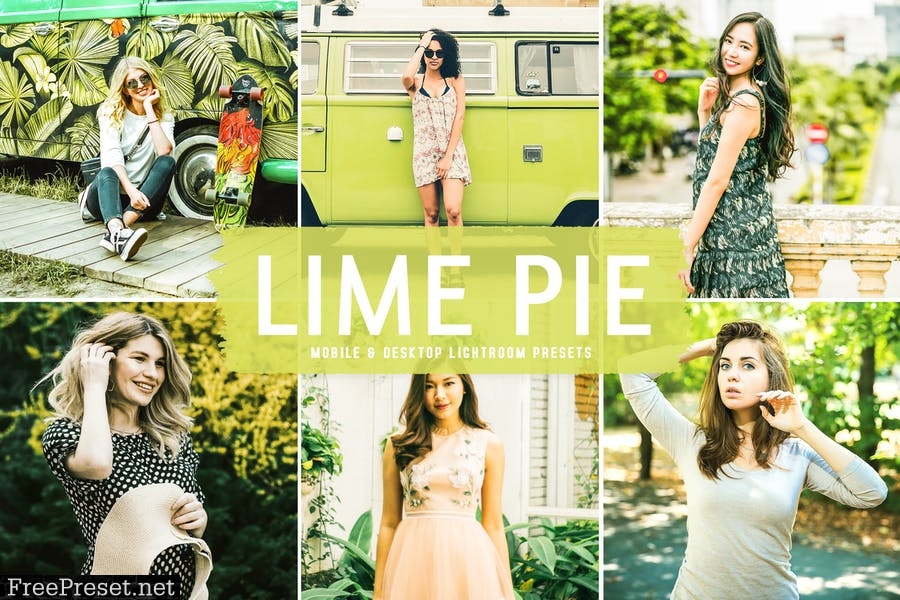 Lime Pie Mobile & Desktop Lightroom Presets