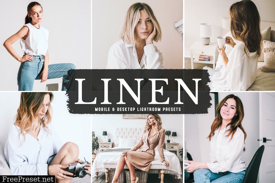 Linen Mobile & Desktop Lightroom Presets