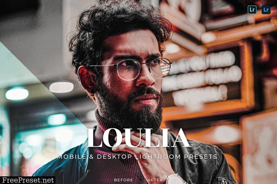 Loulia Mobile and Desktop Lightroom Presets