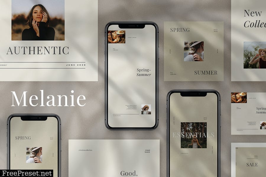 Melanie Social Media Template YKAHF62