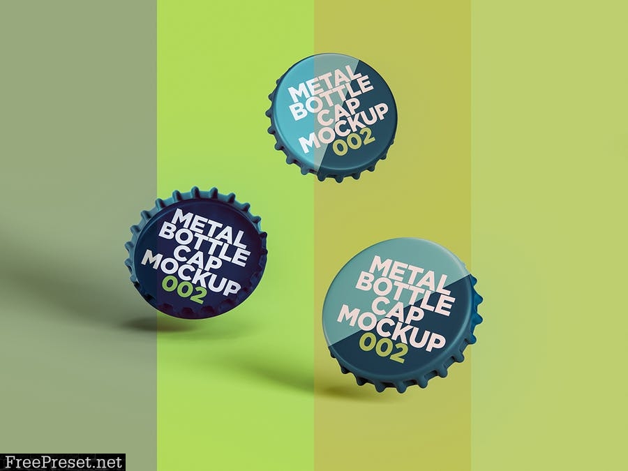 Metal Bottle Cap Mockup 002 XGW2L49