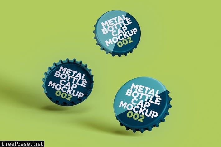 Metal Bottle Cap Mockup 002 XGW2L49