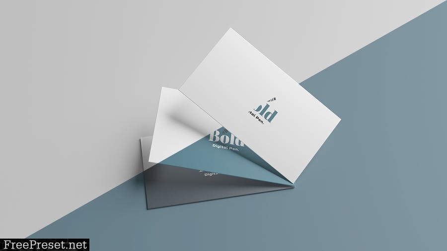 Minimalist Business Card - Mockup NST8RWC