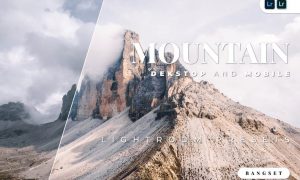 Mountain Desktop and Mobile Lightroom Preset
