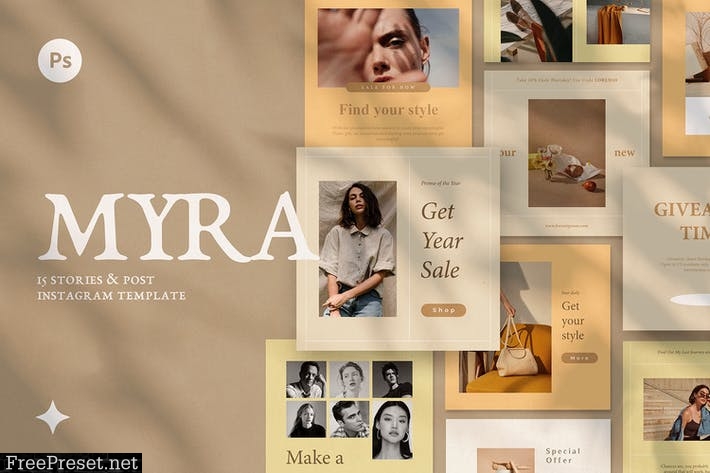 Myra Social Media Templates QF4PN8M