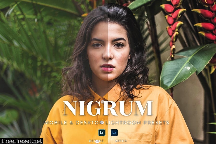 Nigrum Mobile and Desktop Lightroom Presets