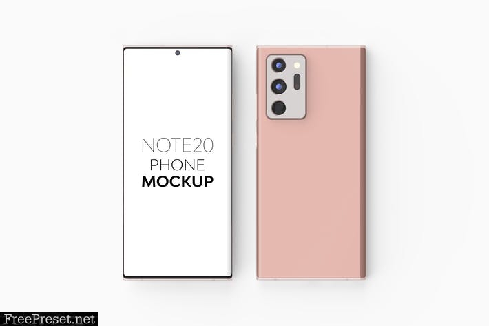 Note20 Phone Mockup FSDL96Z