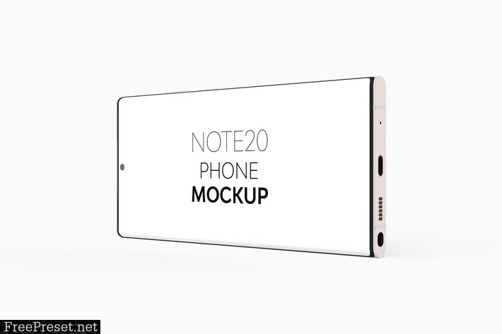 Note20 Phone Mockup G5DA856