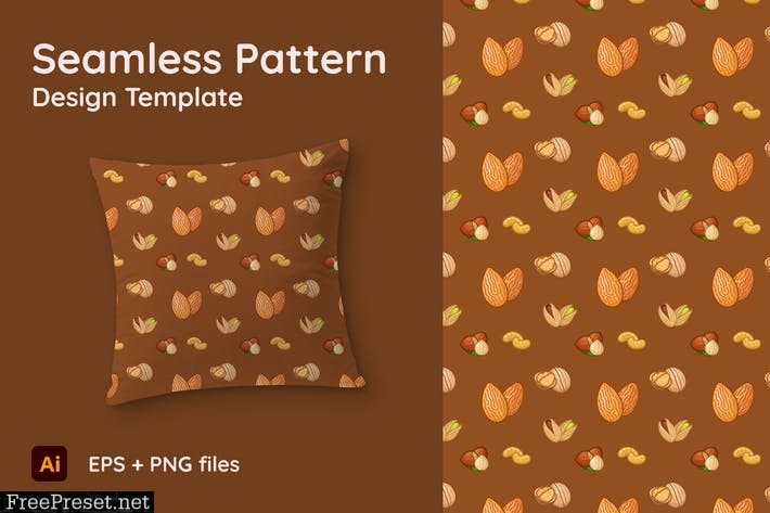 Nut madness - Seamless Pattern 2PP5B72