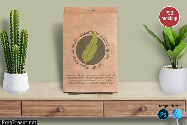 Paper Bag Mockup 5RK6VP3