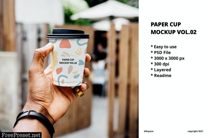 Paper Cup Mockup Vol.02 PZ3YJRN