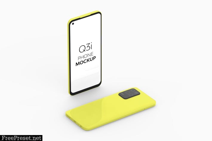 Q3i Phone Mockup FWLR3AB