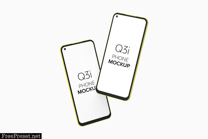 Q3i Phone Mockup