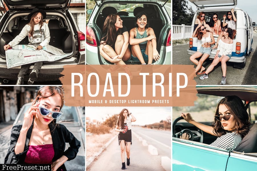 Road Trip Mobile & Desktop Lightroom Presets