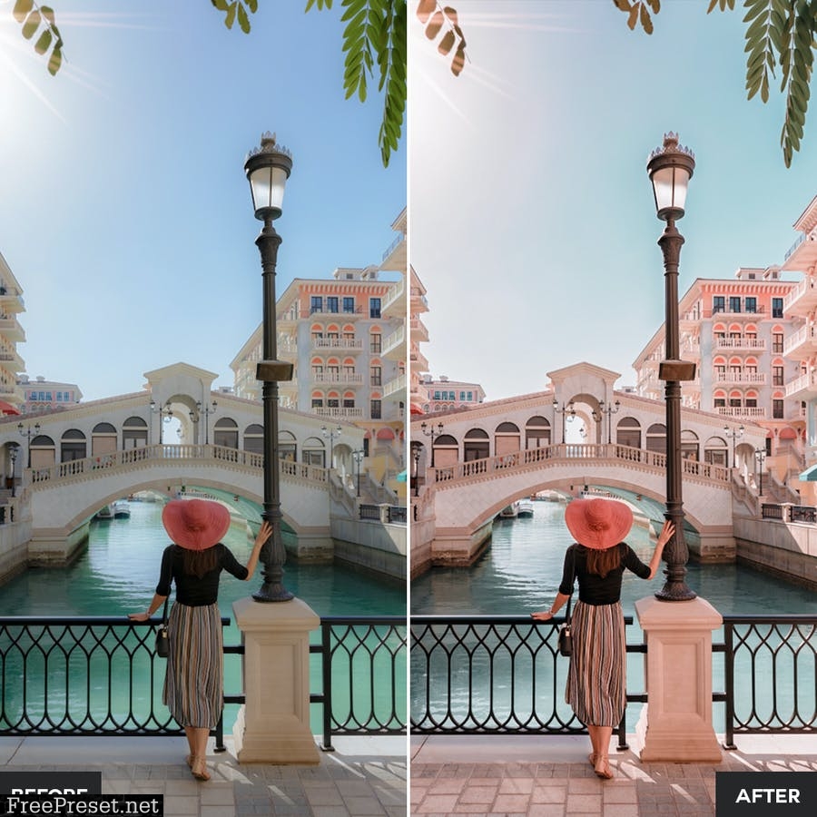 Rose Gold lightroom Presets