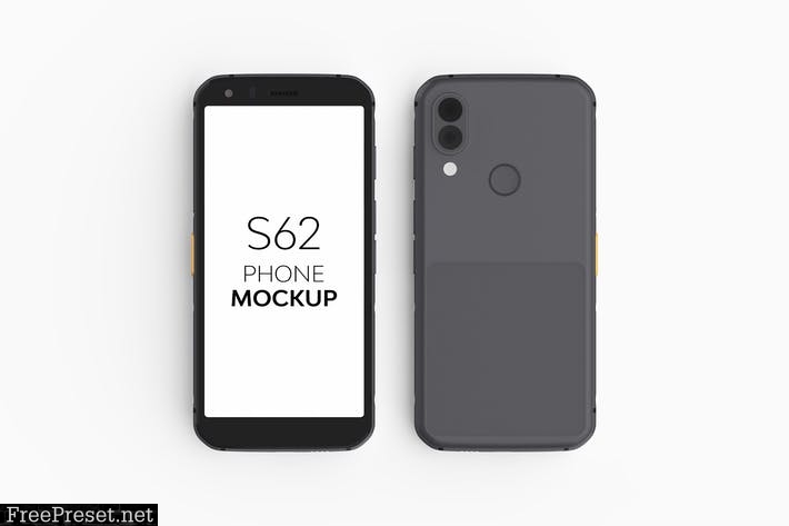 S62 Phone Mockup Z7G4P27