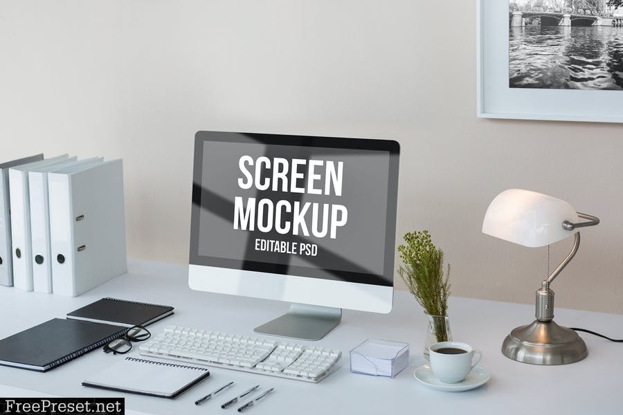 Screen Mockup Set APBXFVH