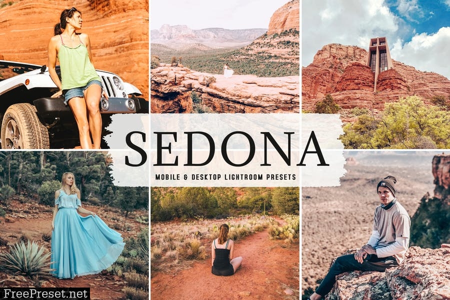 Sedona Mobile & Desktop Lightroom Presets