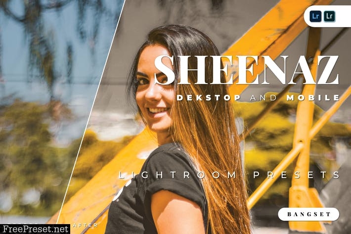 Sheenaz Desktop and Mobile Lightroom Preset