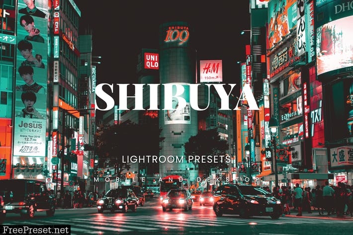 Shibuya Lightroom Presets Dekstop and Mobile