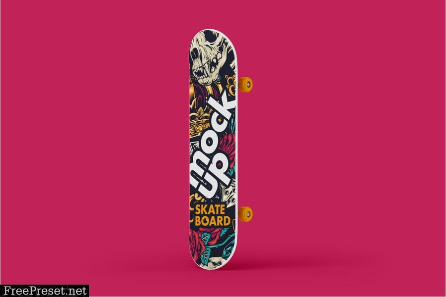 Skateboard Mockup Set 5P763BL