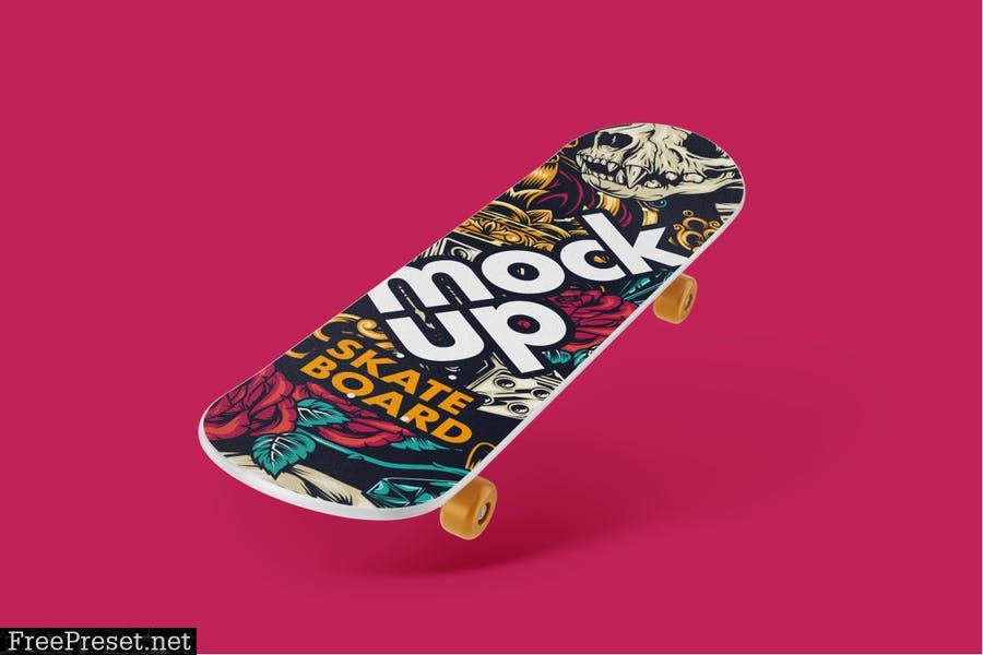 Skateboard Mockup Set 5P763BL