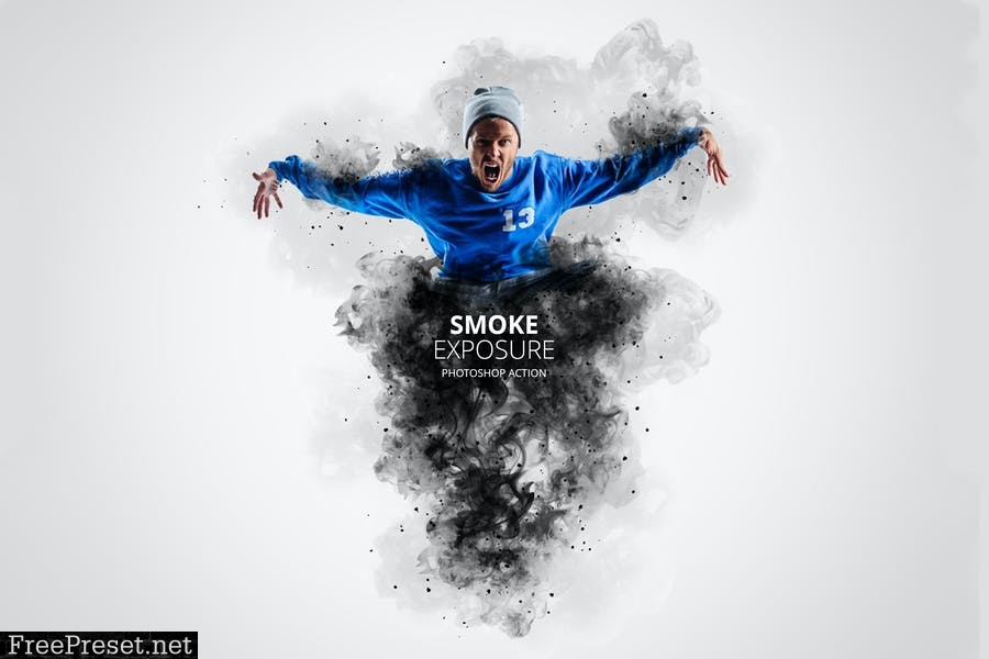 Smoke Exposure Photoshop Action