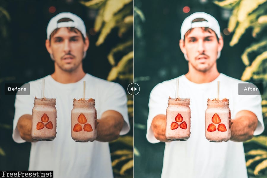 Smoothie Mobile & Desktop Lightroom Presets