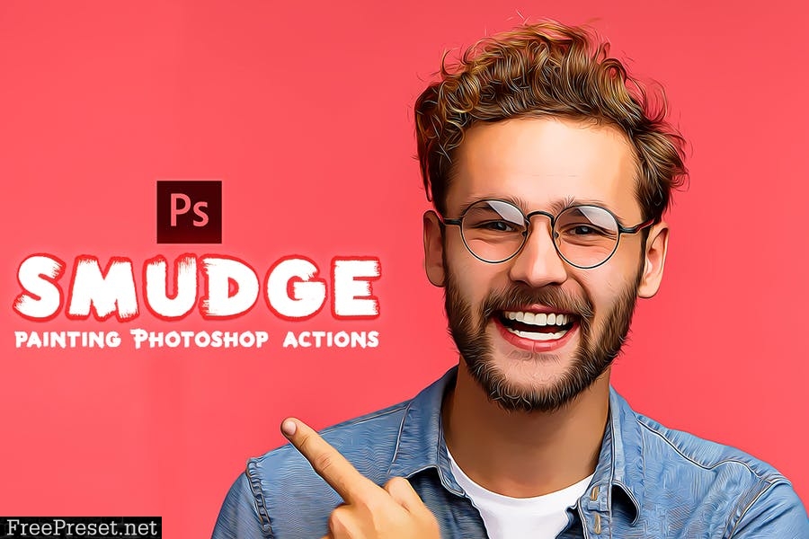 Smudge Photoshop Actions