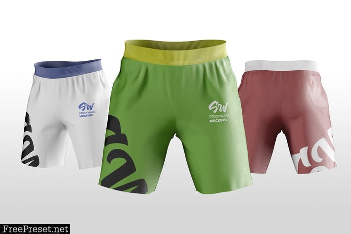 Sport Shorts Mockup N3AGKGL