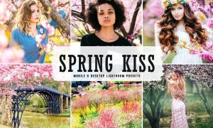 Spring Kiss Mobile & Desktop Lightroom Presets