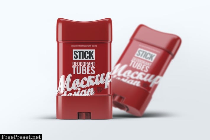 Stick Deodorant Tubes Mock-Up 2ZQTC9M