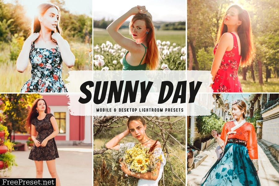 Sunny Day Mobile & Desktop Lightroom Presets